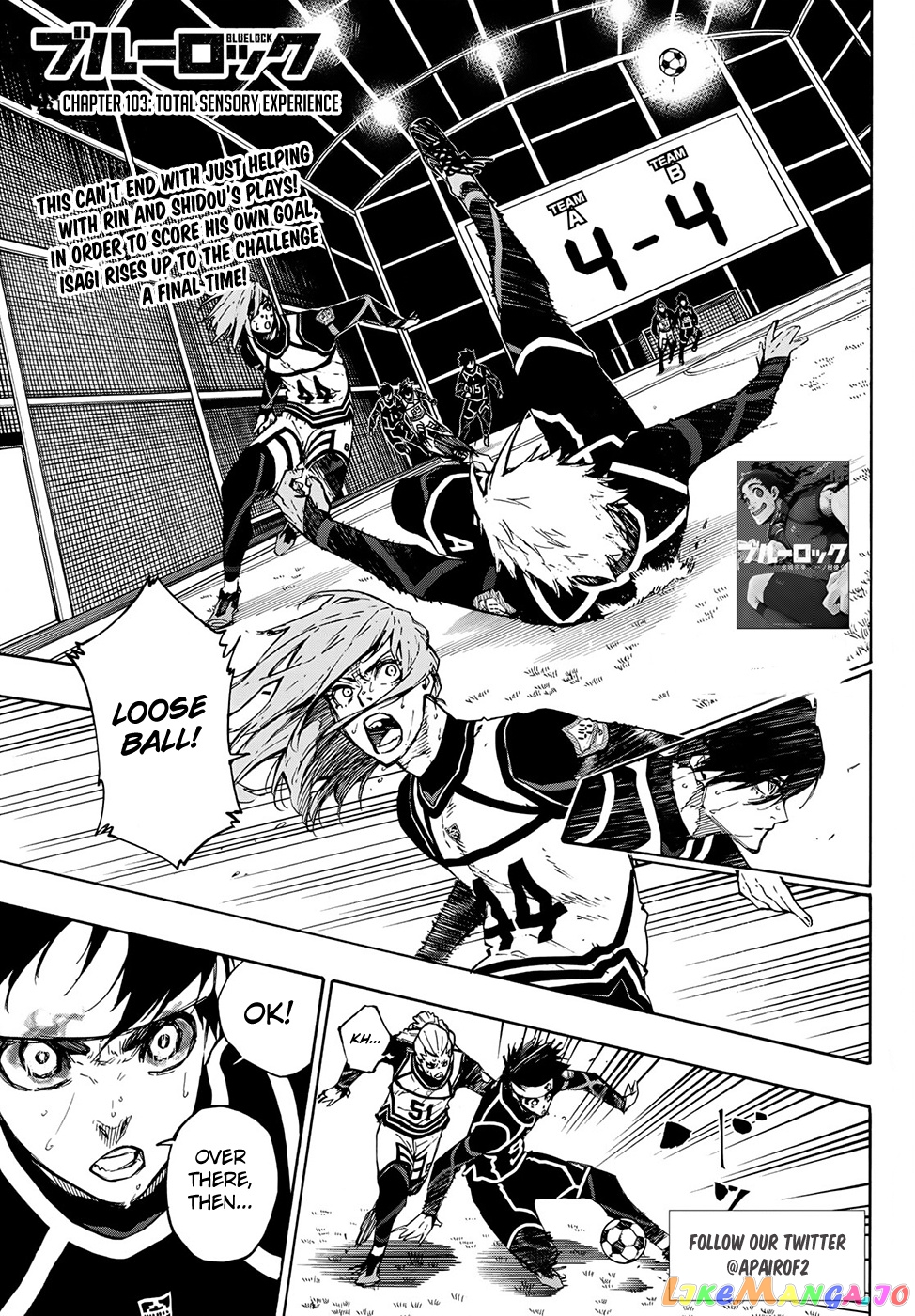 Blue Lock Chapter 103 image 02